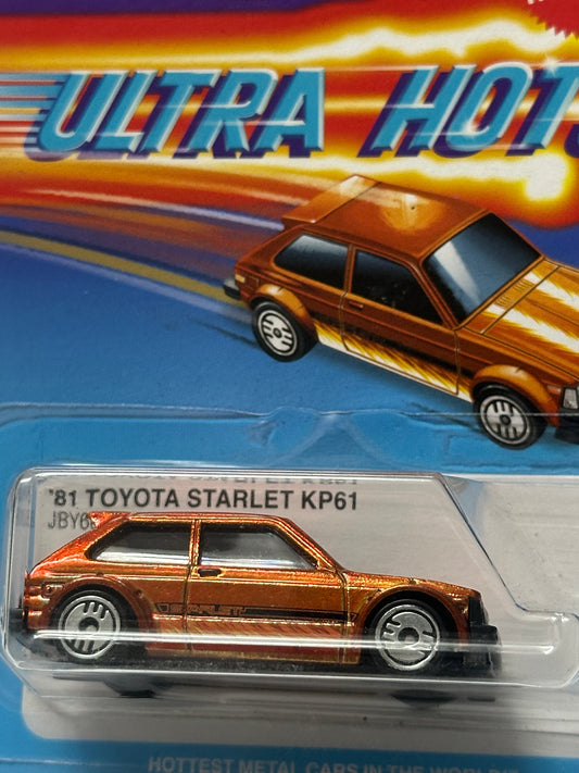 HOT WHEELS ULTRA HOTS ‘81 TOYOTA STARLET KP61