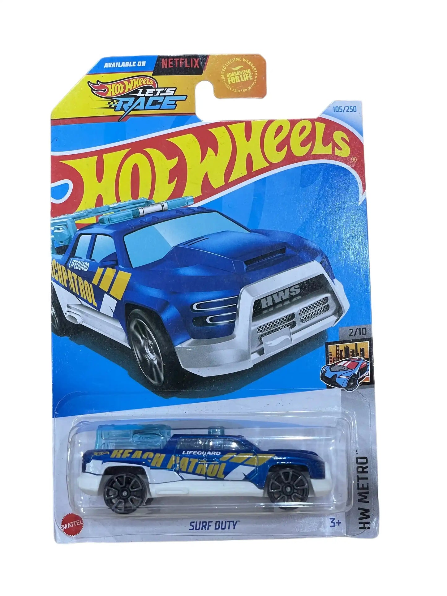 Hot Wheels Surf Duty- Indian Diecast Hub - 1:64 Diecast Car