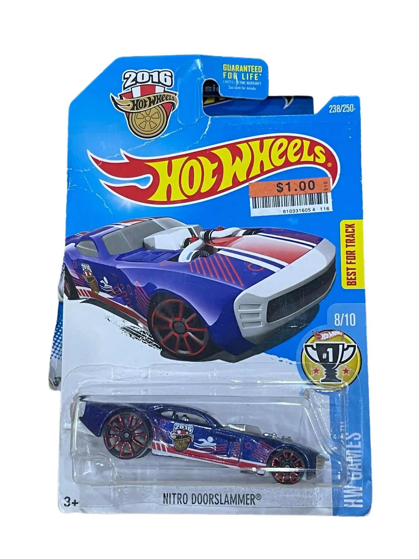 Imported Hot wheels NITRO DOORSLAMMER- Indian Diecast Hub