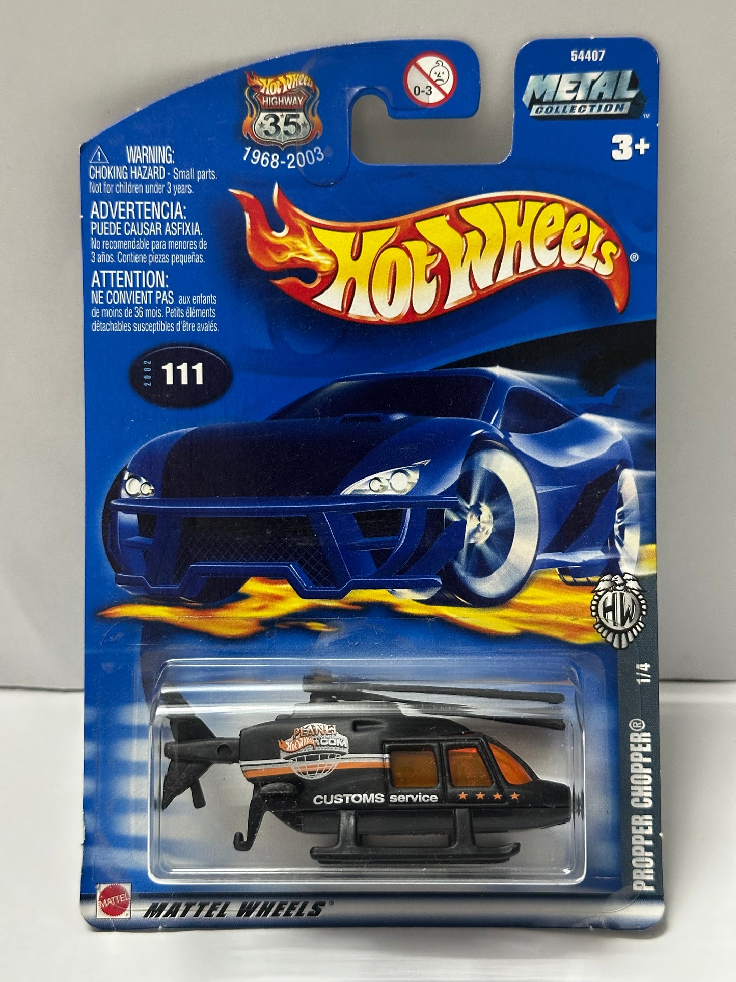 Hot Wheels Vintage Propper Chopper - 1:64 Diecast Car