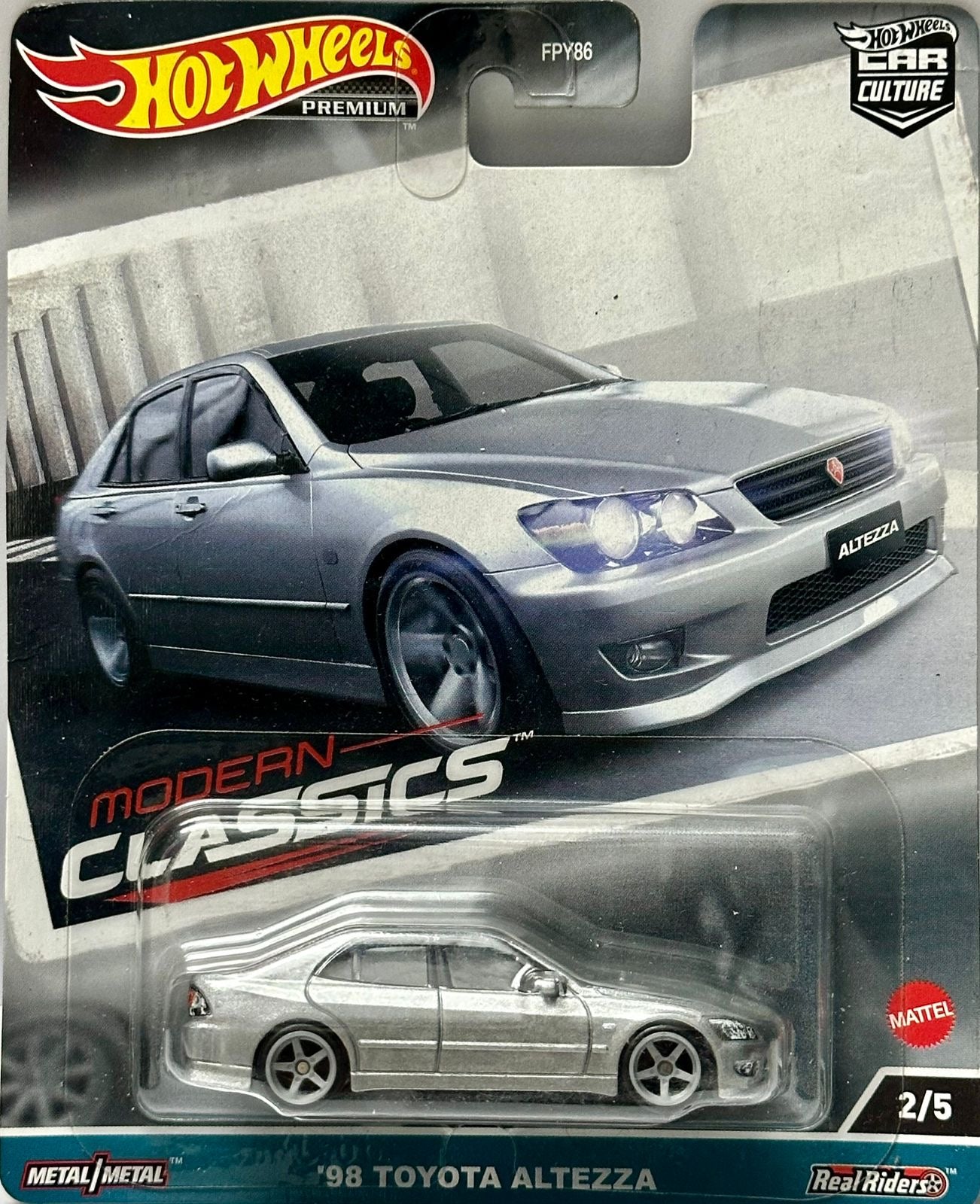 Hot Wheels Premium 1998 Toyota Altezza - 1:64 Diecast Car