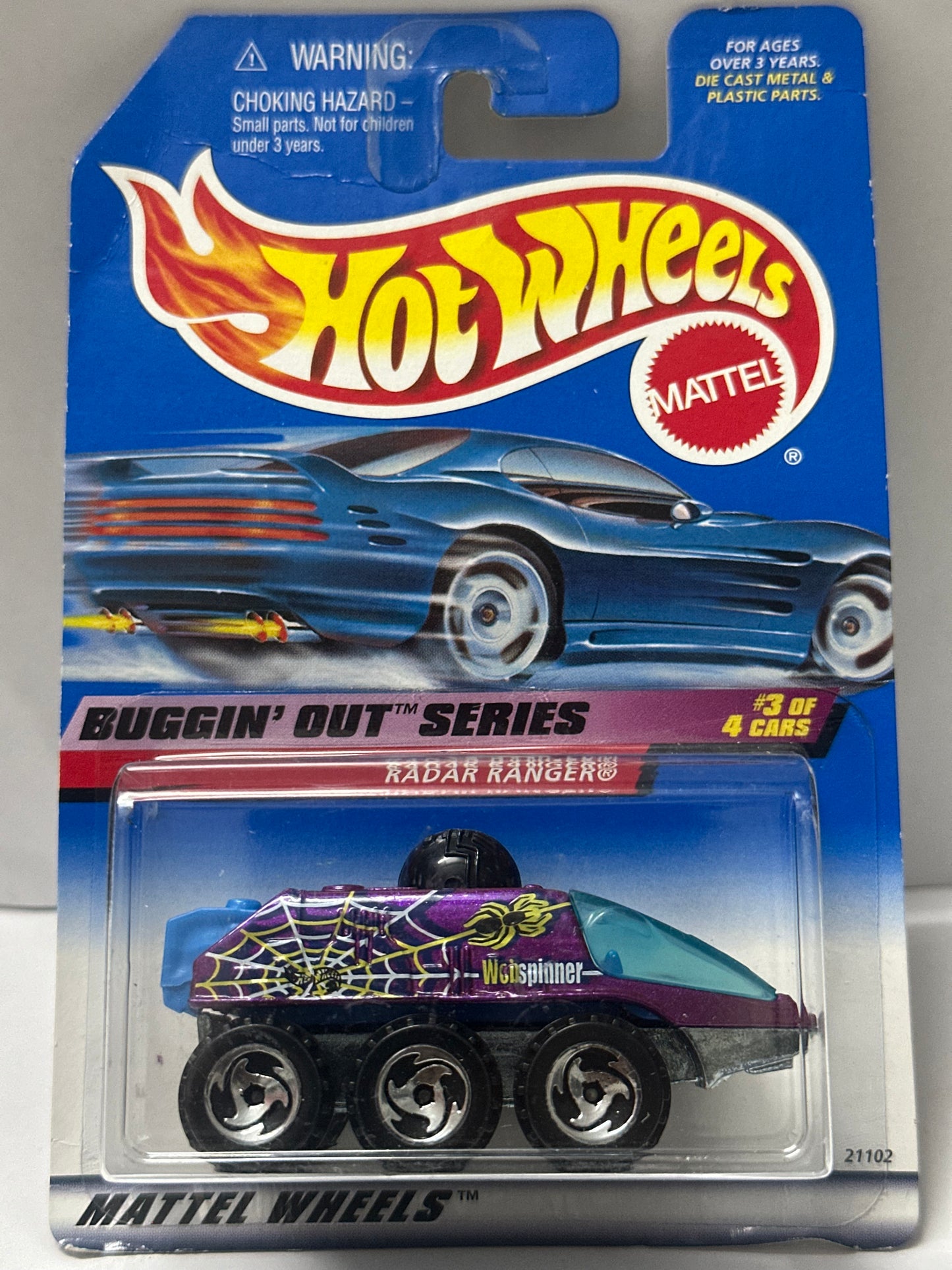 Hot Wheels Buggin' Out Series Radar Rangero - 1:64 Diecast Car