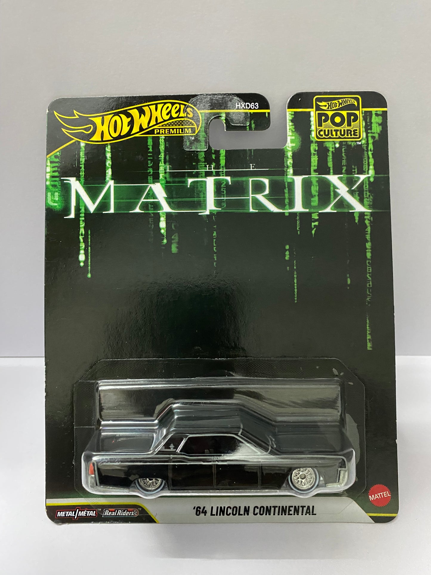 Hot Wheels Premium Pop Culture Matrix ‘64 Lincoln Continental - 1:64 Diecast Car