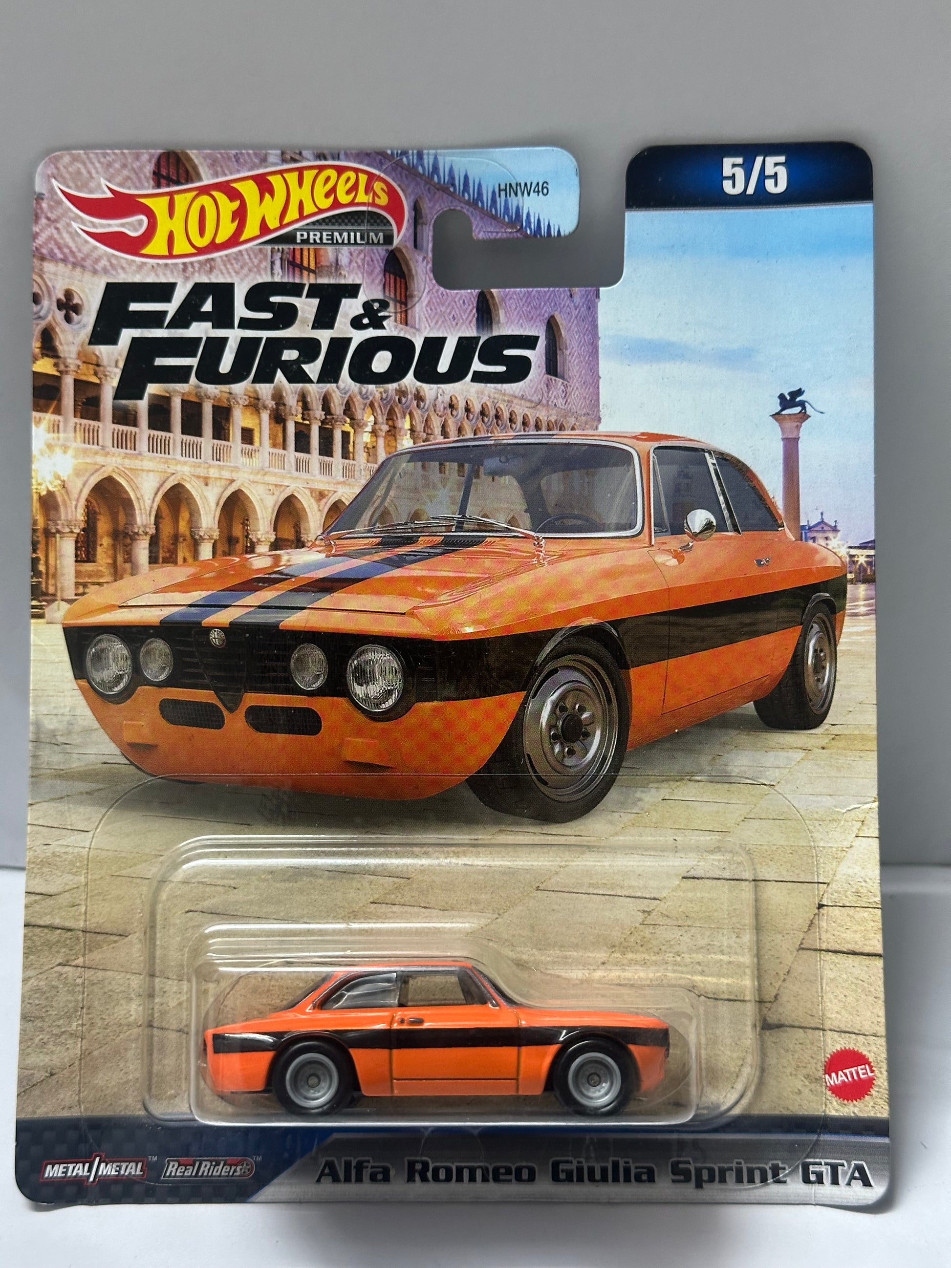 Hot Wheels Premium Fast & Furious Alfa Romeo Giulia Sprint GTA 1:64 – Indian Diecast Hub