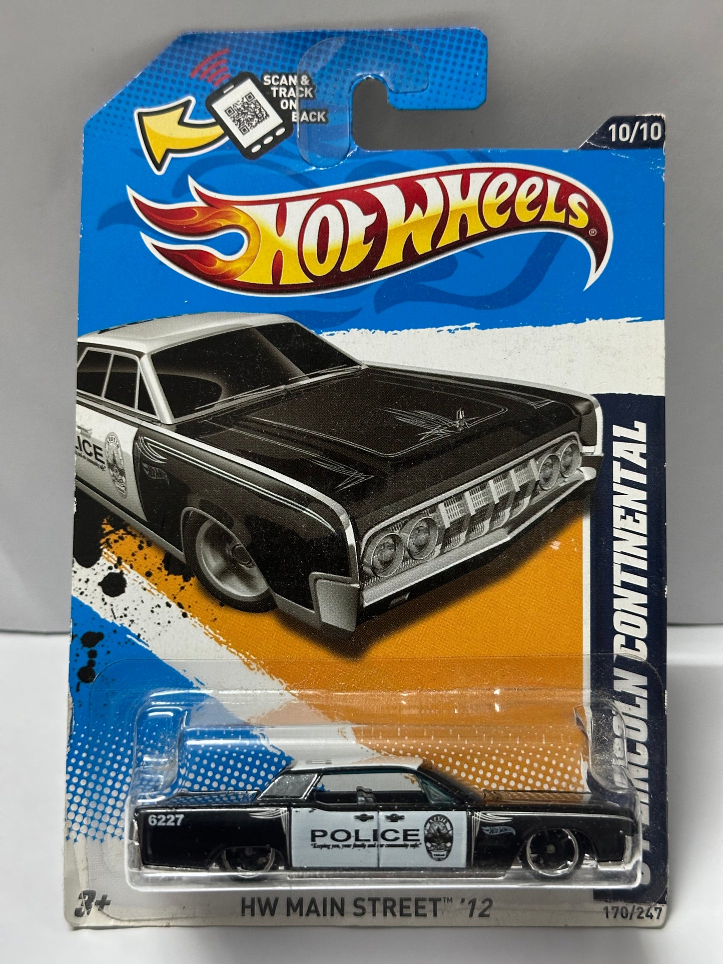 Hot Wheels Vintage Lincoln Continental - 1:64 Diecast Car