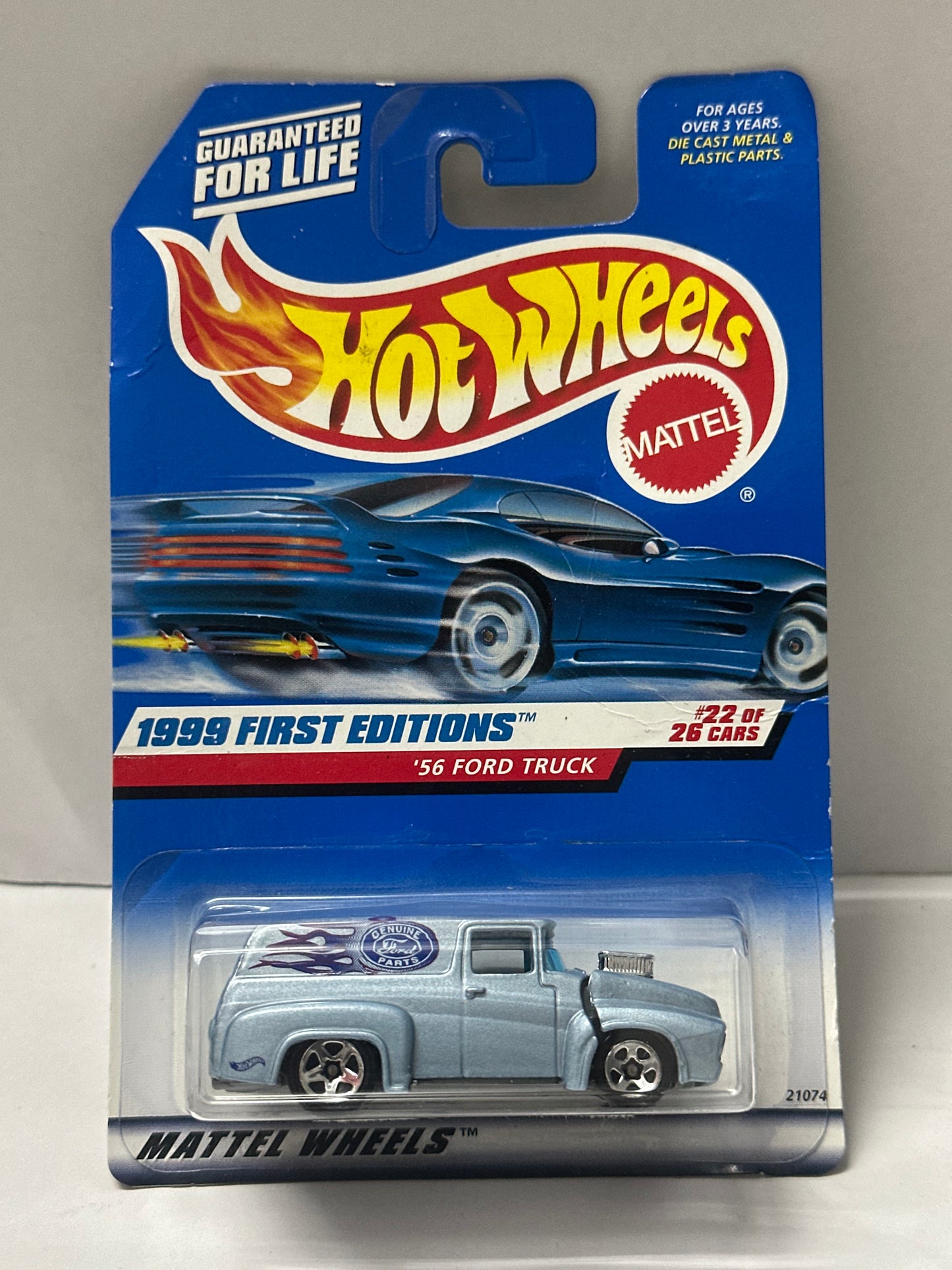 Hot Wheels 1999 First Editions '56 Ford Truck - 1:64 Diecast Car