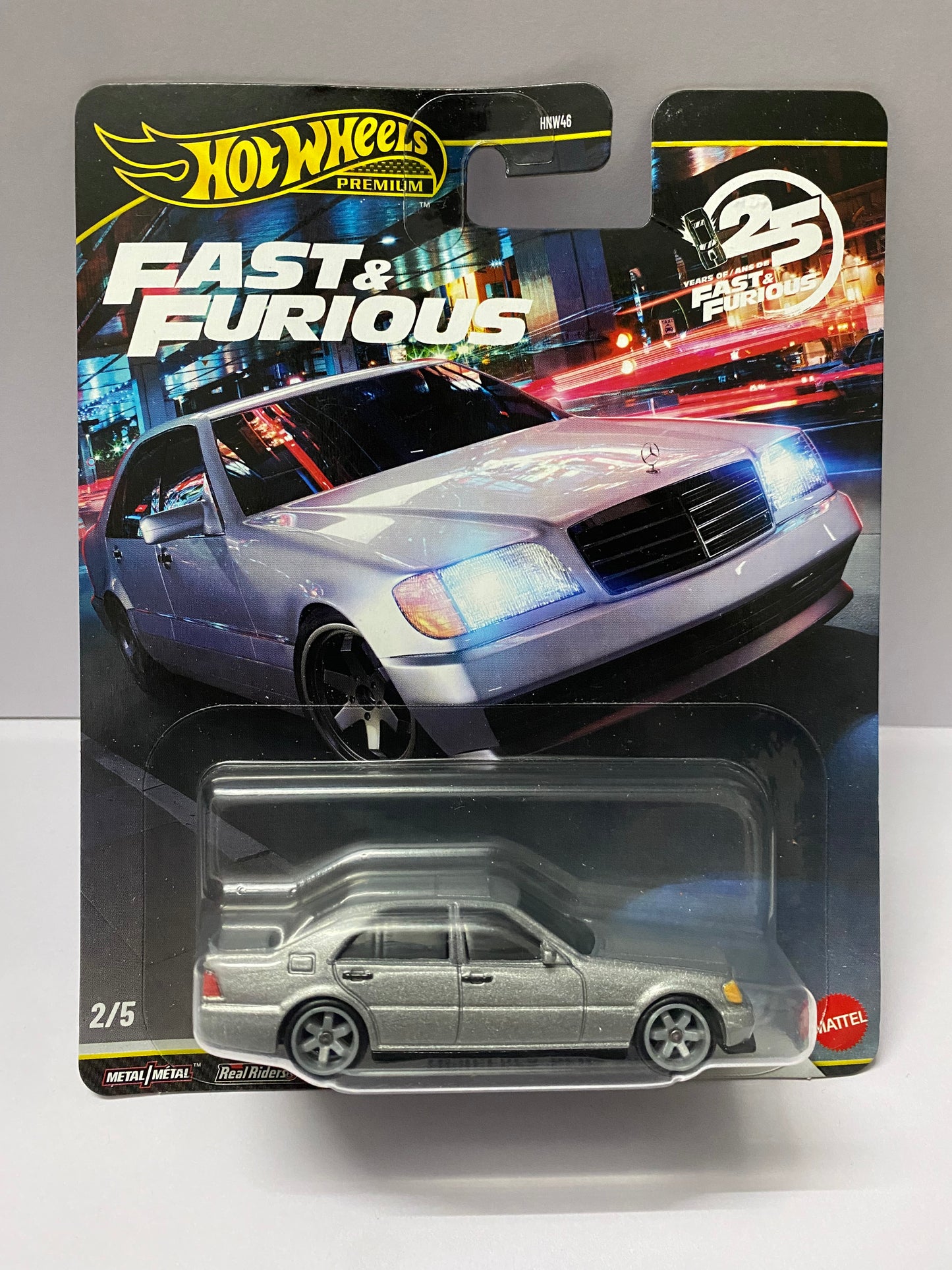 HOT WHEELS PREMIUM CAR CULTURE MERCEDES-BENZ 500 SEL