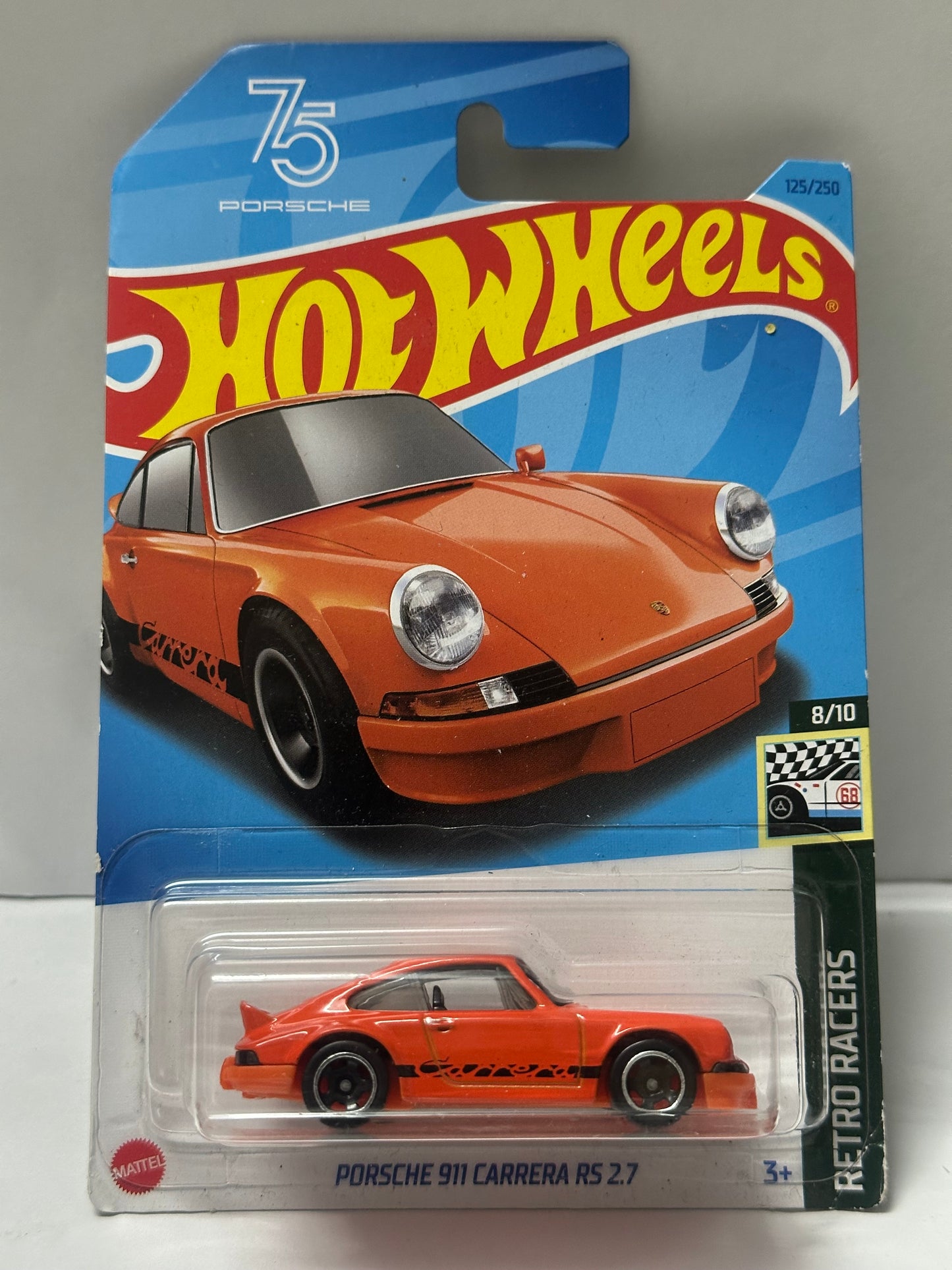 Hot Wheels Porsche 911 Carrera RS - 1:64 Diecast Car