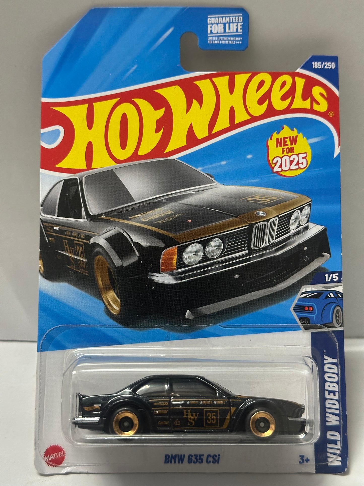 HOT WHEELS BMW 635 CSI