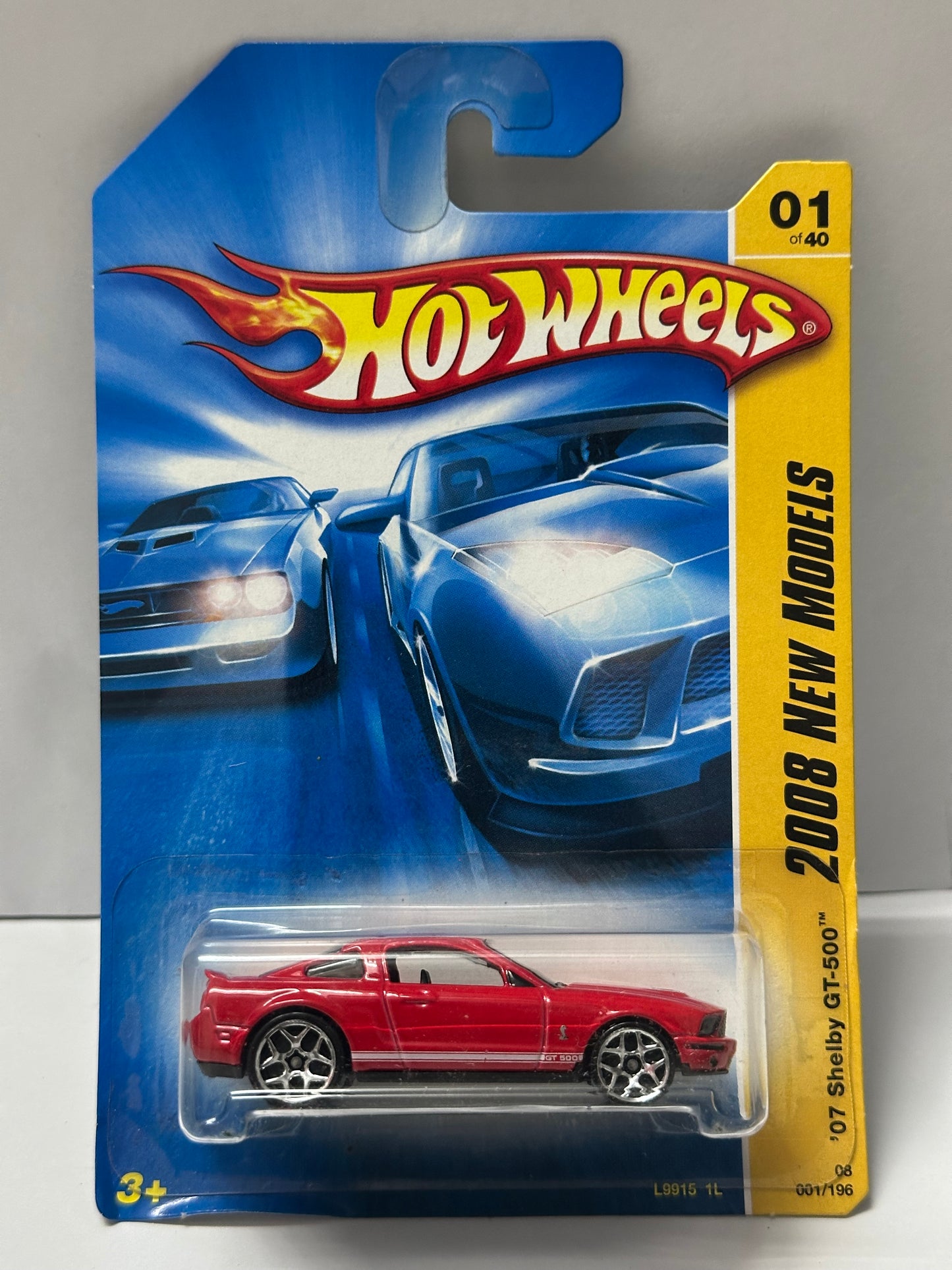 Hot Wheels 2008 New Models ‘07 Shelby GT-500 - 1:64 Diecast Car