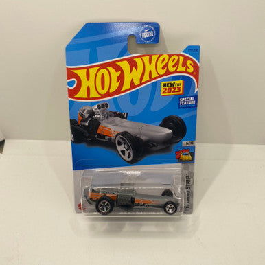 Hot wheels-2023 Hot wheels P Case Rockin Railer USA Carded - Indian Diecast Hub