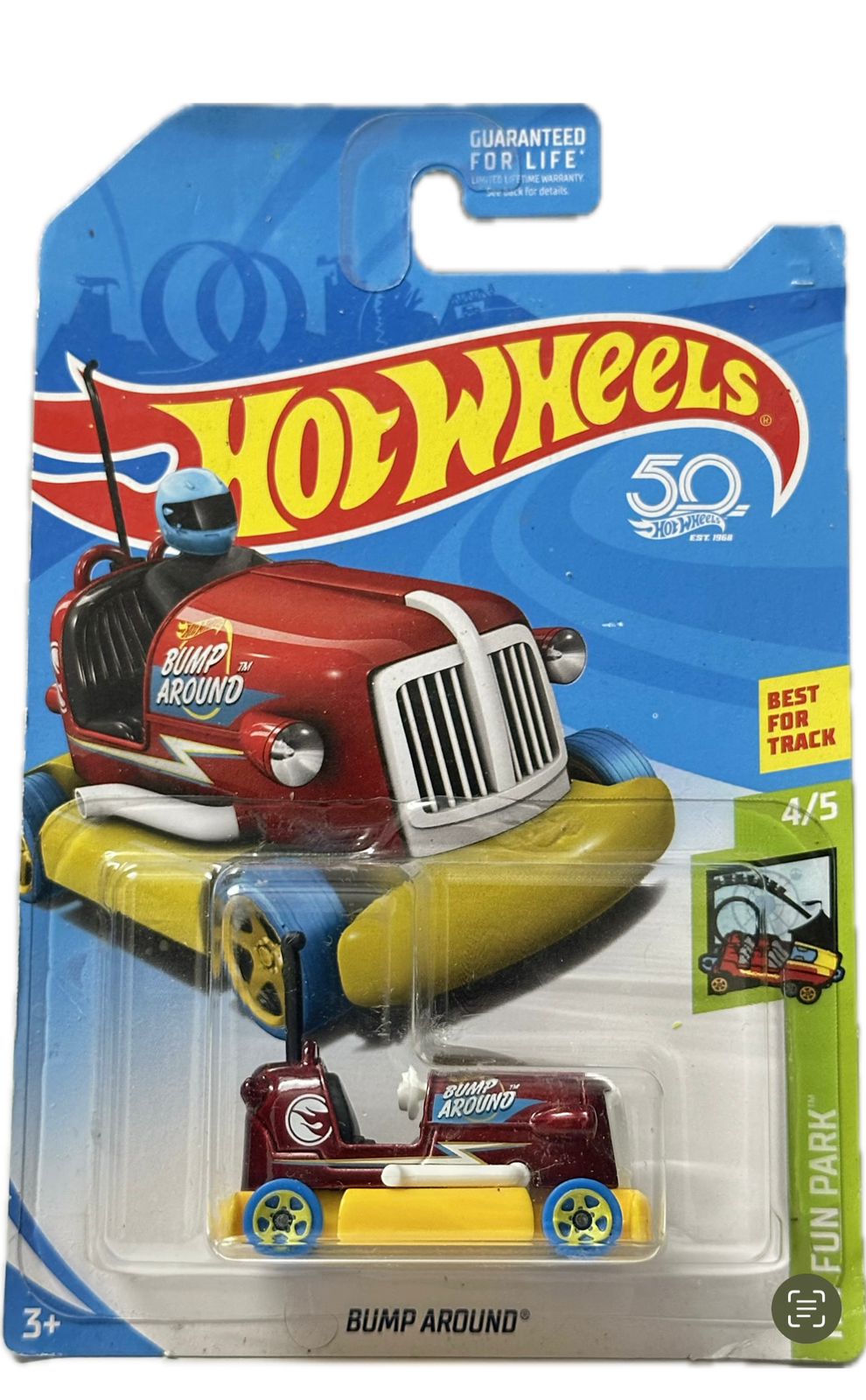 Hot wheels-HOT WHEELS BUMP AROUND (TREASURE HUNT) - Indian Diecast Hub