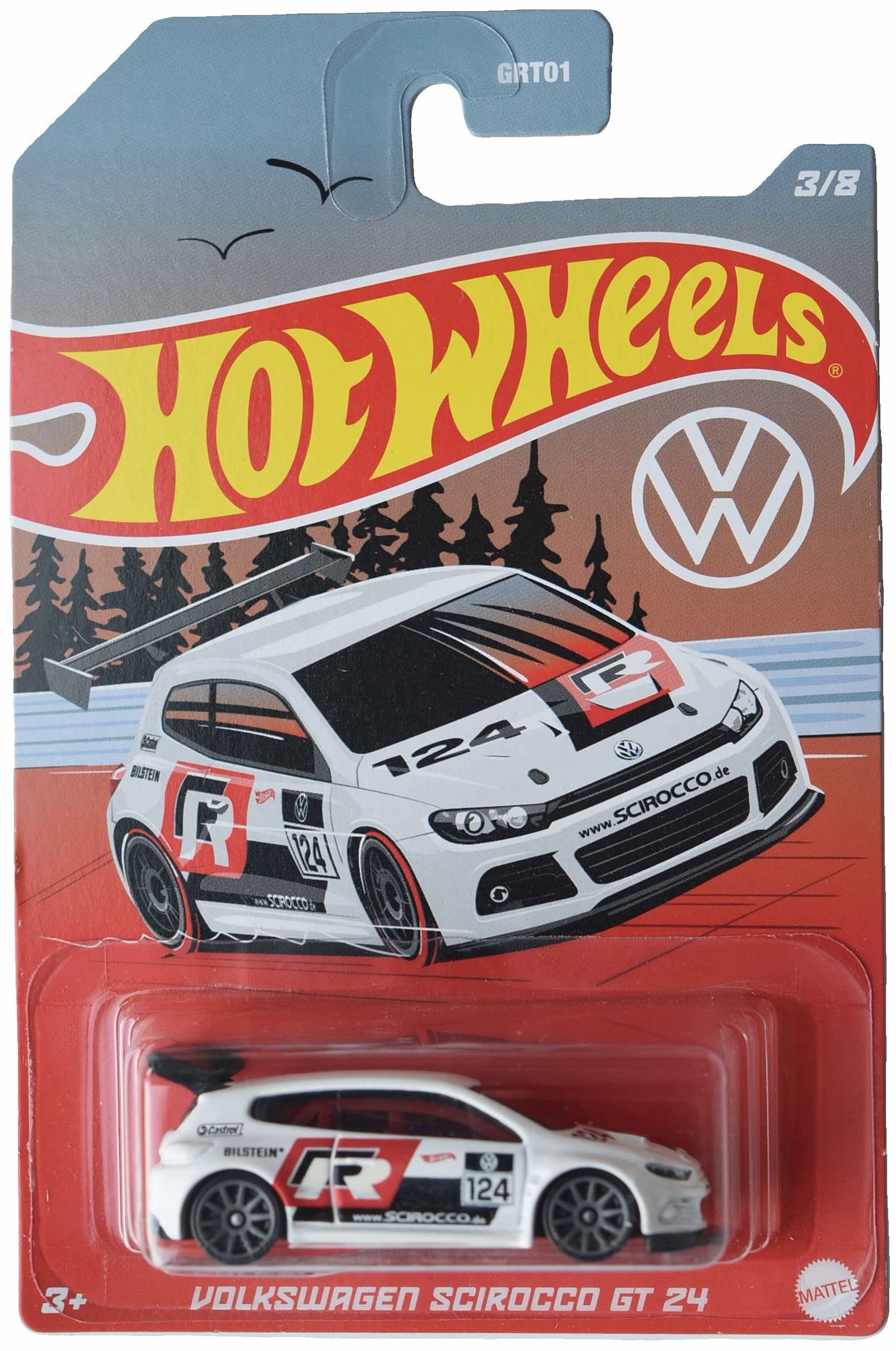 Hot wheels-Hot Wheels Volkswagen Scirocco GT 24 - Indian Diecast Hub