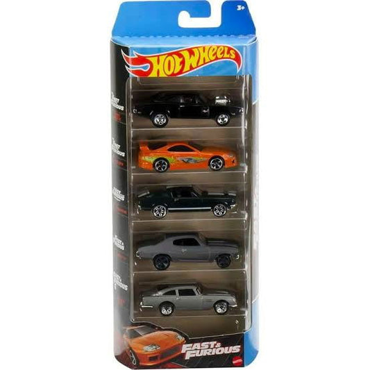 Hot wheels-Hotwheels Fast and Furious 5 pack - Indian Diecast Hub