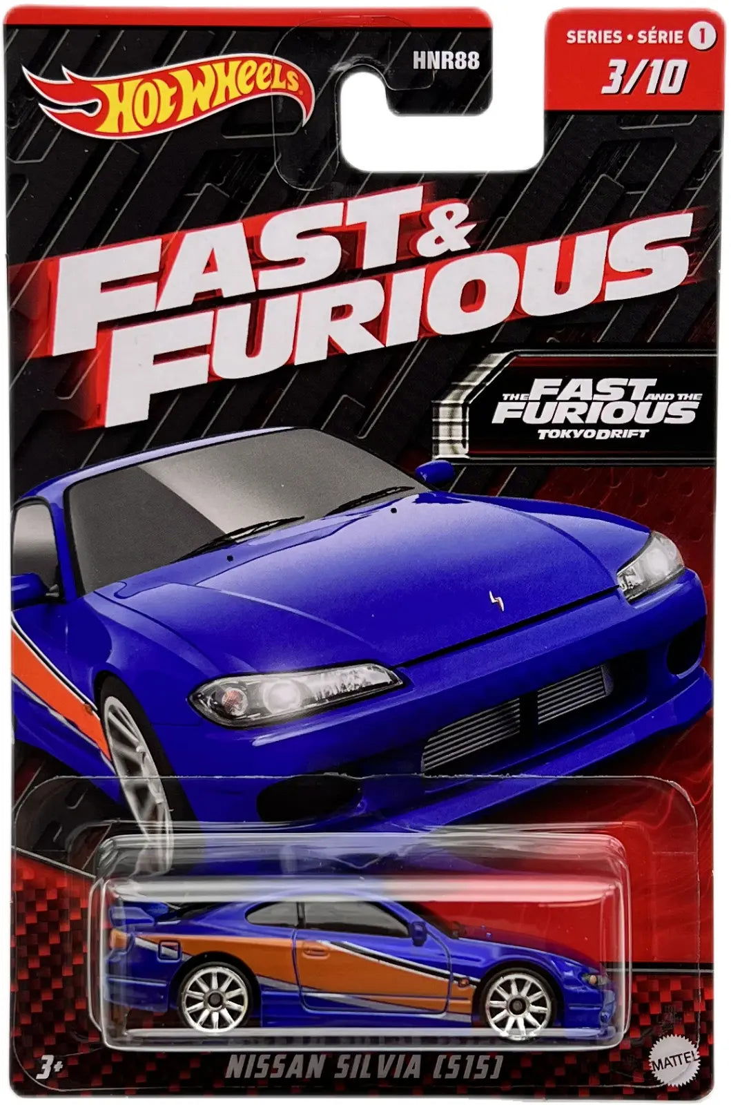 Hot wheels-Hotwheels Fast and Furious Nissan Silvia 515 - Indian Diecast Hub
