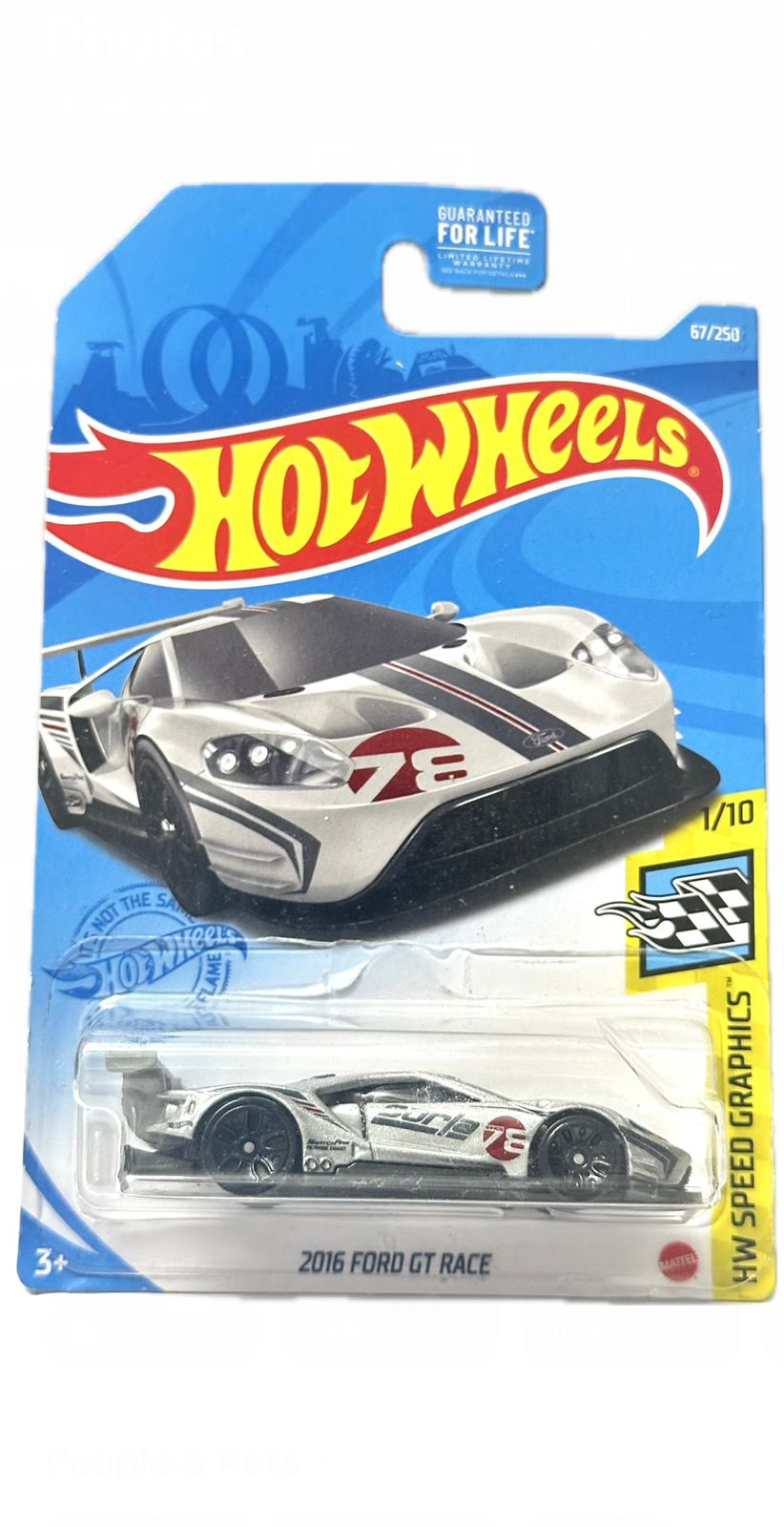 Hot wheels-IMPORTED Hot Wheels 2016 Ford GT Race - Indian Diecast Hub