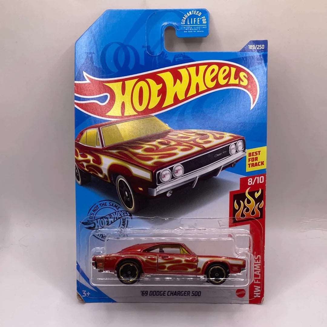 Hot wheels-IMPORTED Hotwheels 1969 Dodge Charger 500 - Indian Diecast Hub