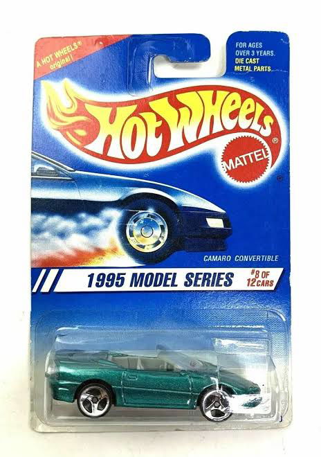 Hot wheels-IMPORTED Hotwheels 1995 MODEL SERIES CAMARO CONVERTIBLE - Indian Diecast Hub