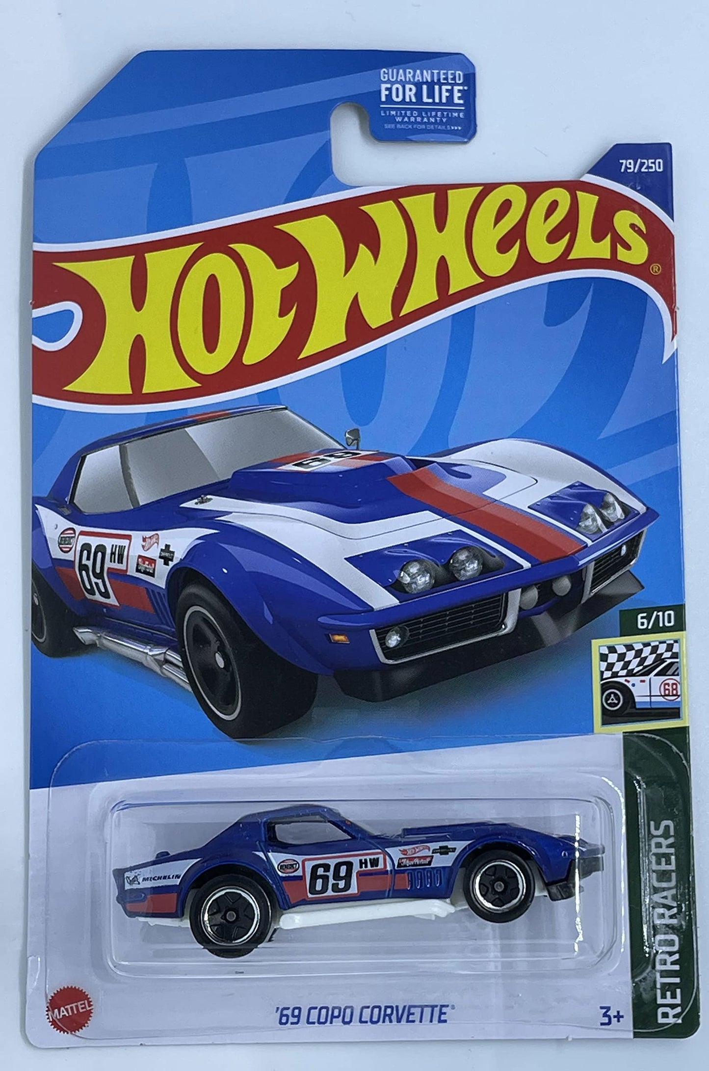 Hot wheels-IMPORTED Hotwheels 69 COPO CORVETTE - Indian Diecast Hub