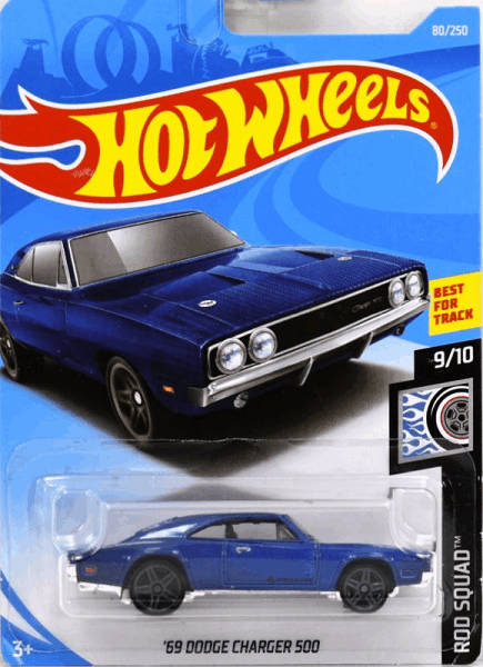 Hot wheels-IMPORTED Hotwheels 69 DODGE CHARGER 500 - Indian Diecast Hub