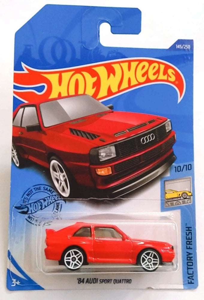 Hot wheels-IMPORTED Hotwheels 84 AUDI SPORT QUATTRO Indian Hub - Indian Diecast Hub