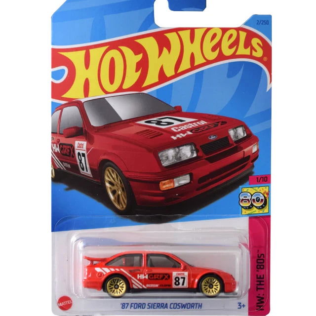 Hot wheels-IMPORTED Hotwheels 87 FORD SIERRA COSWORTH Indian Hub - Indian Diecast Hub