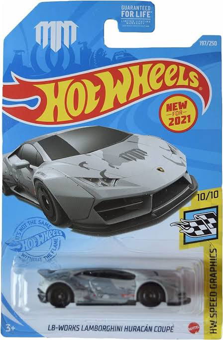 Hot wheels-IMPORTED Hotwheels LB WORKS LAMBORGHINI HURACAN COUPE - Indian Diecast Hub