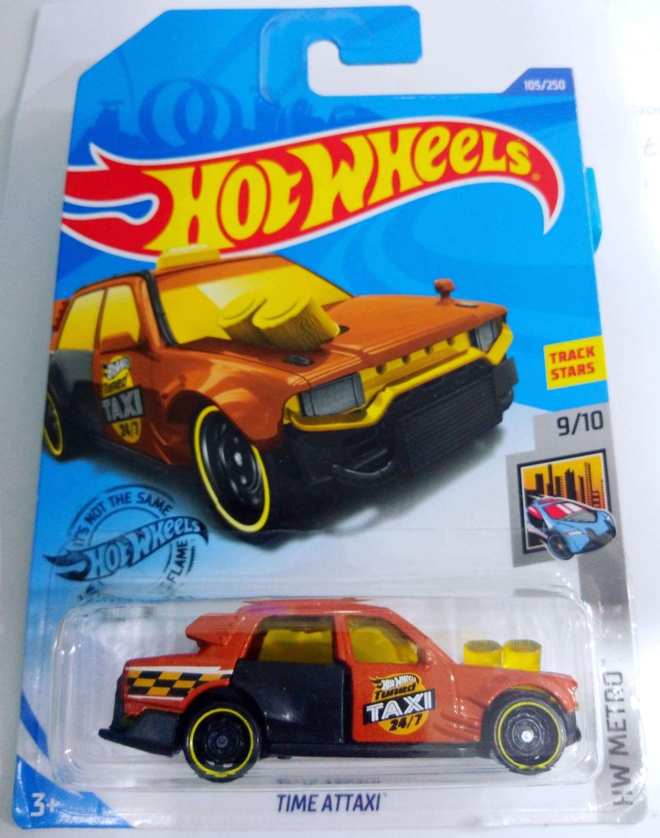 Hot wheels-IMPORTED Hotwheels TIME ATTAXI - Indian Diecast Hub