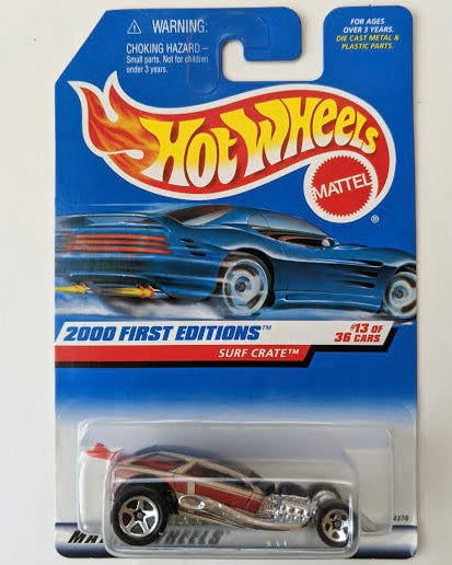 Hot wheels-IMPORTED Hotwheels Vintage 2000 First Edition Surf Crate Collector s Series 1990s - Indian Diecast Hub