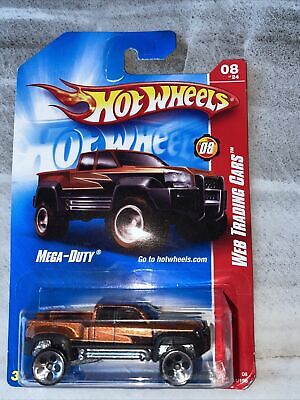 Hot wheels-IMPORTED Hotwheels WEB TRADING CARS MEGA DUTY - Indian Diecast Hub