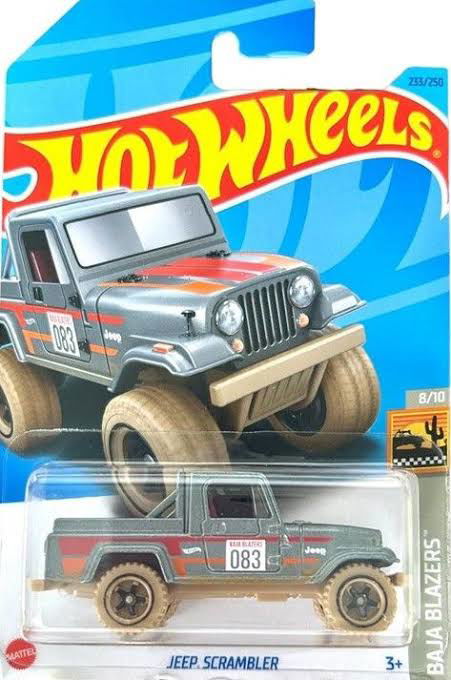 Hot wheels-Imported hot wheels jeep scrambler - Indian Diecast Hub