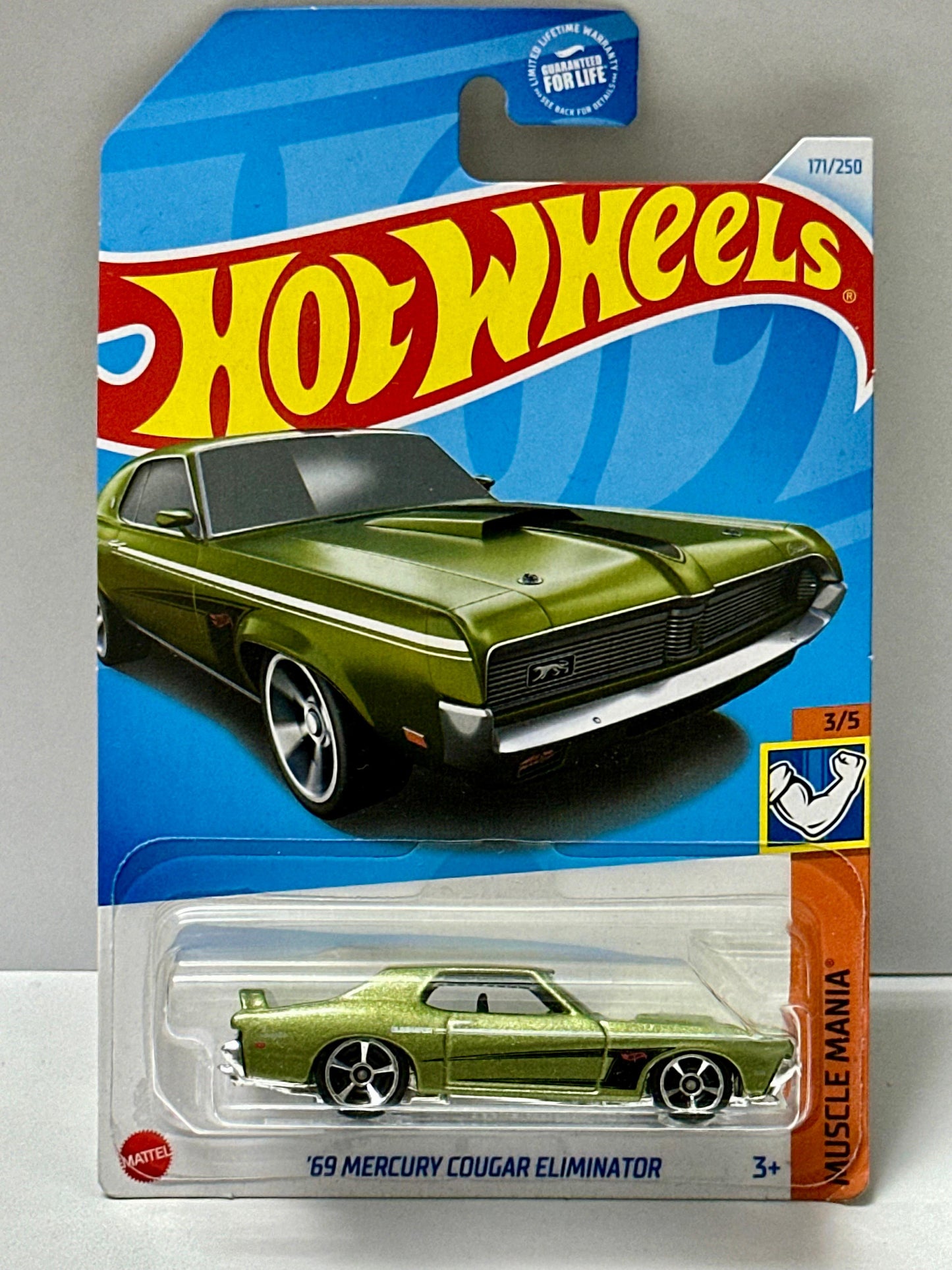 Hot Wheels '69 Mercury Cougar Eliminator - 1:64 Diecast Car