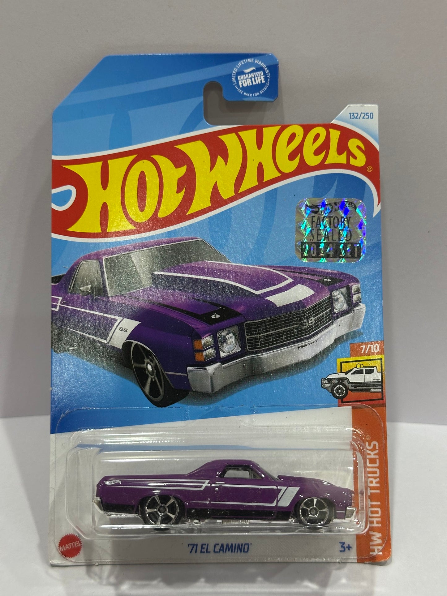 Hot Wheels '71 El Camino - Factory Sealed - 1:64 Diecast Car