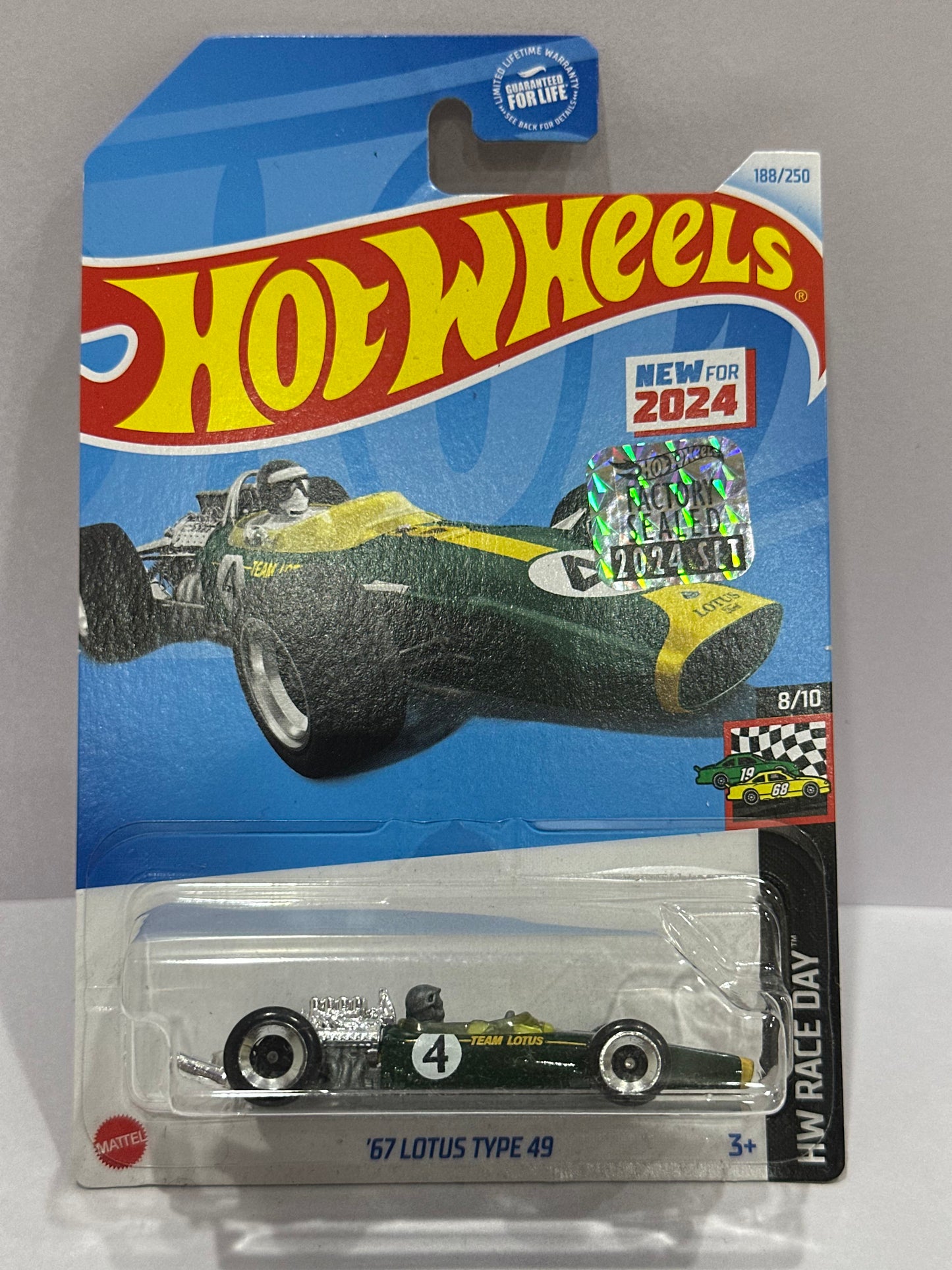 Hot Wheels '67 Lotis Type 49 - Factory Sealed — 1:64 Hot Wheels diecast collectible from Indian Diecast Hub