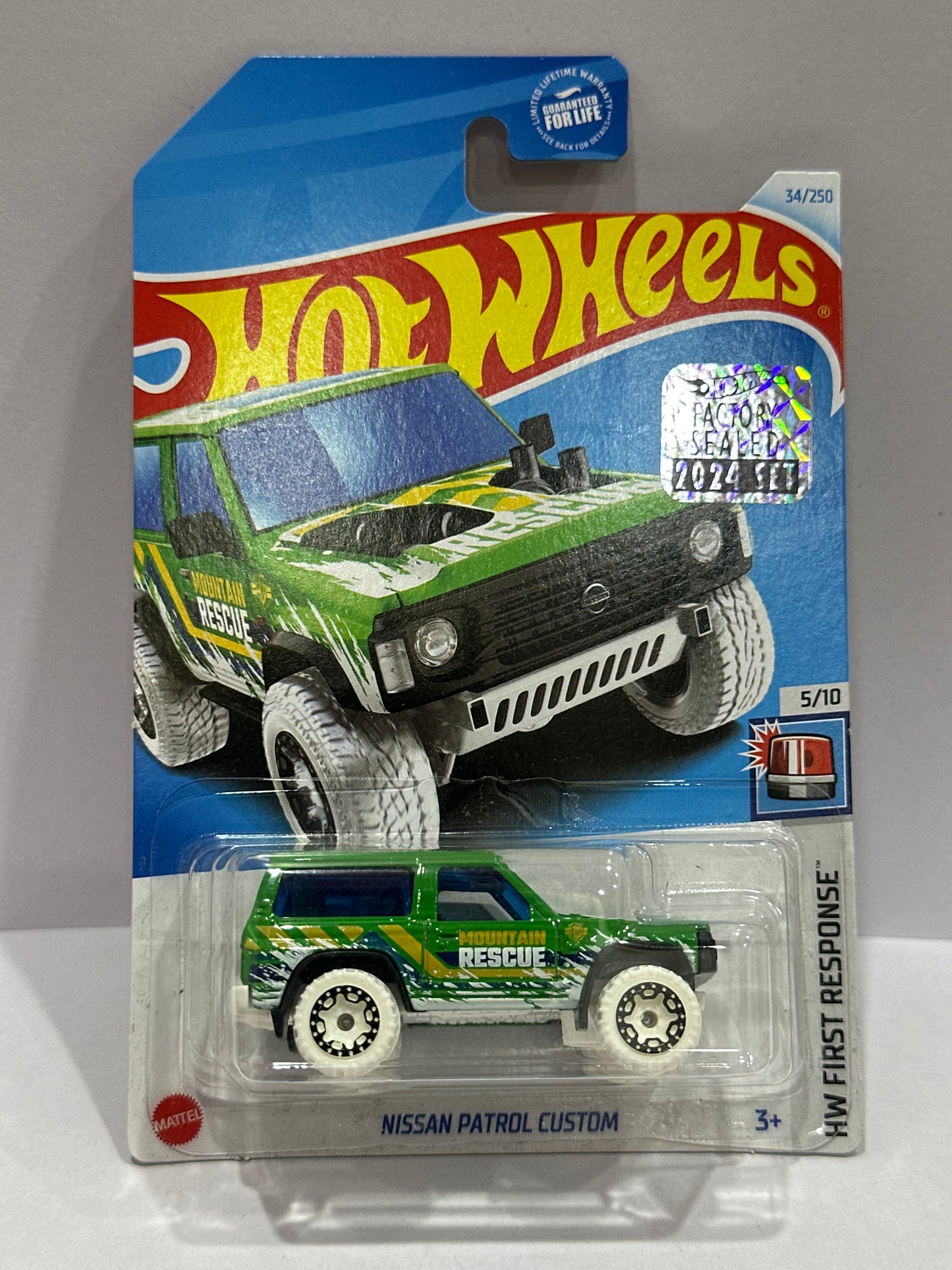 Hot Wheels Nissan Patrol Custom - Factory Sealed - 1:64 Diecast Car