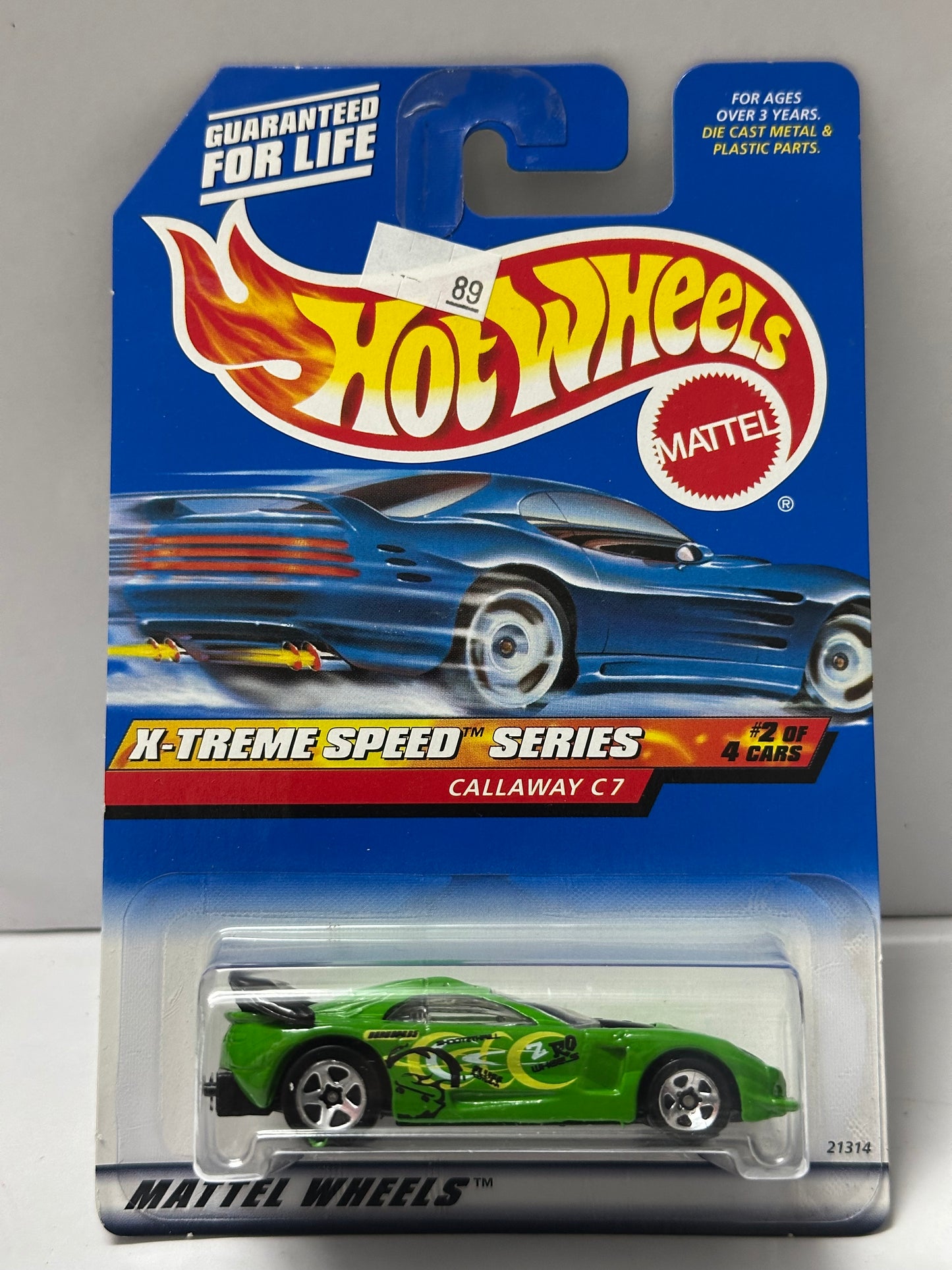 Hot Wheels X-Treme Speed Series Callaway C7 - 1:64 Diecast Car