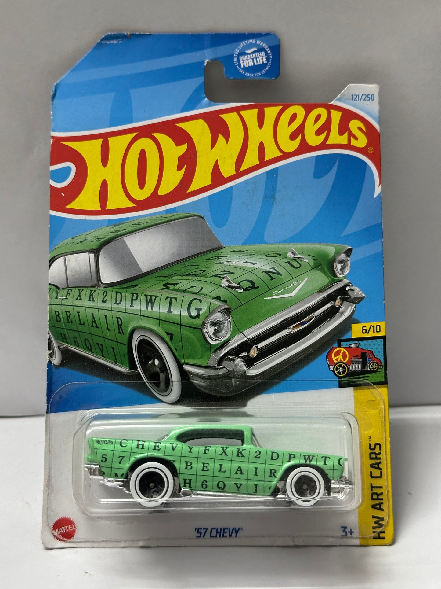 Hot Wheels Mainline '57 Chevy - 1:64 Diecast Car