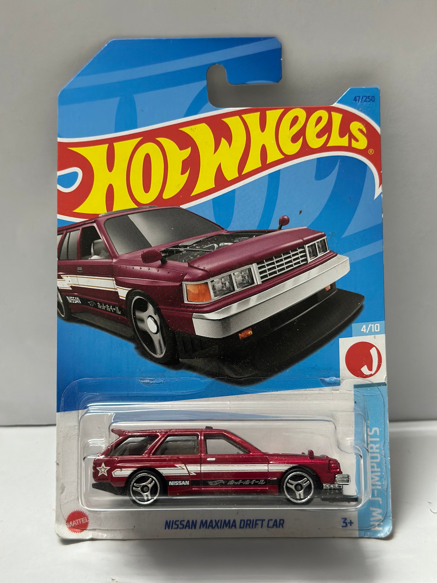 HOT WHEELS MAINLINE NISSAN MAXIMA DRIFT CAR