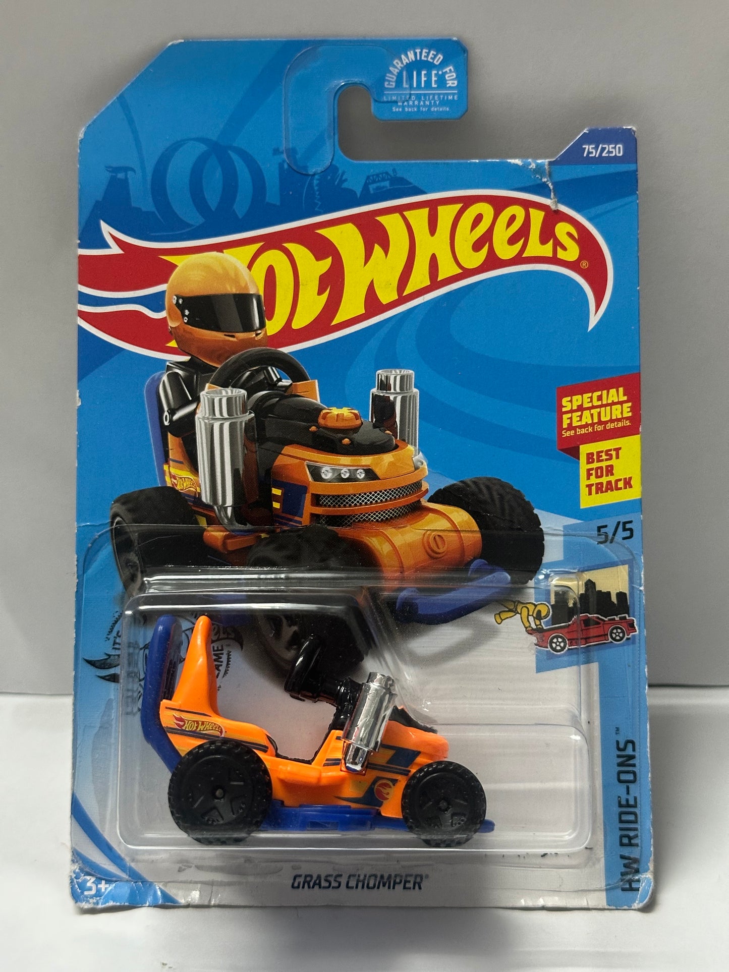 Hot Wheels Treasure Hunt Grass Chomper - 1:64 Diecast Car