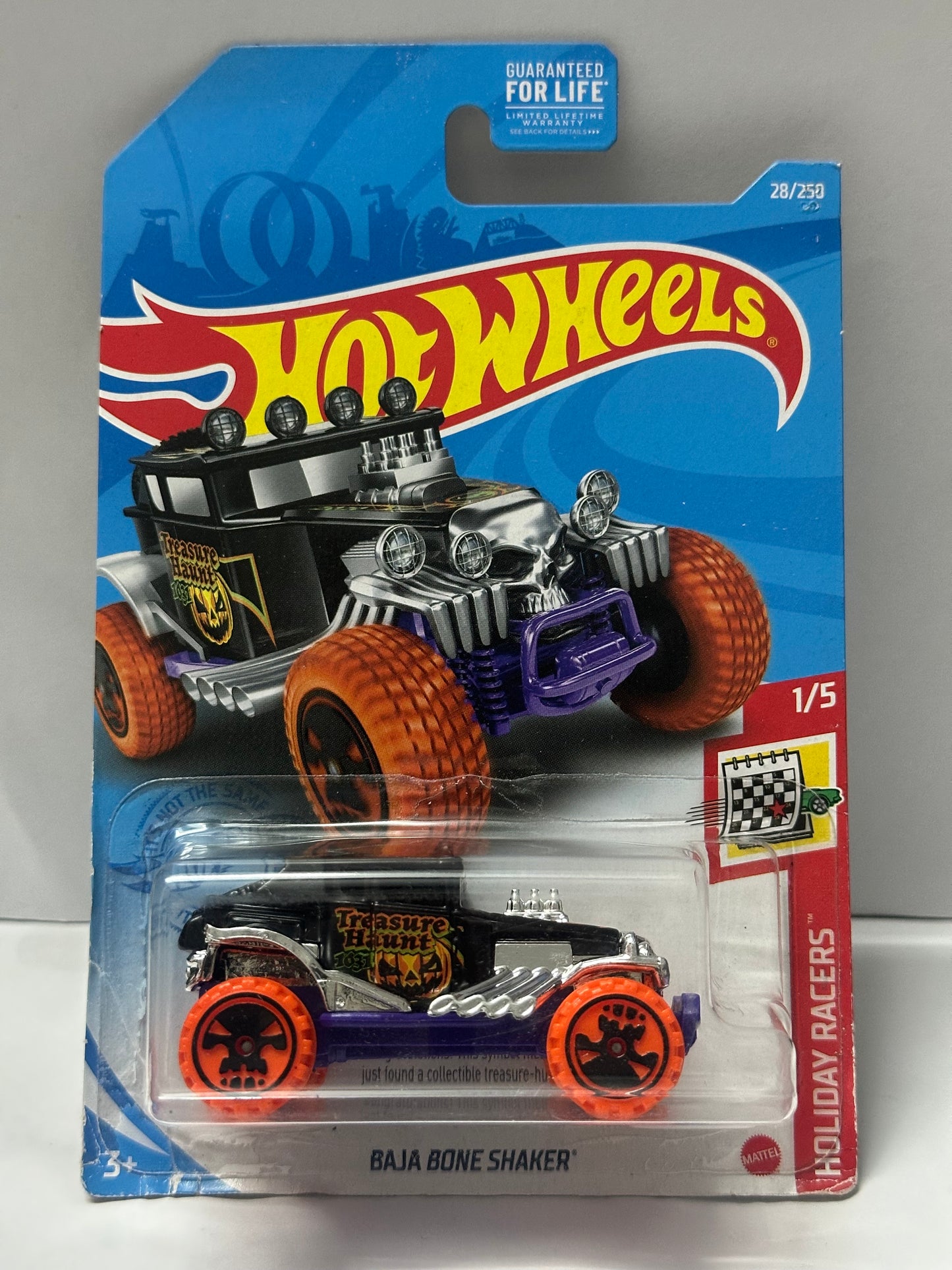 Hot Wheels Treasure Hunt Baja Bone Shaker - 1:64 Diecast Car