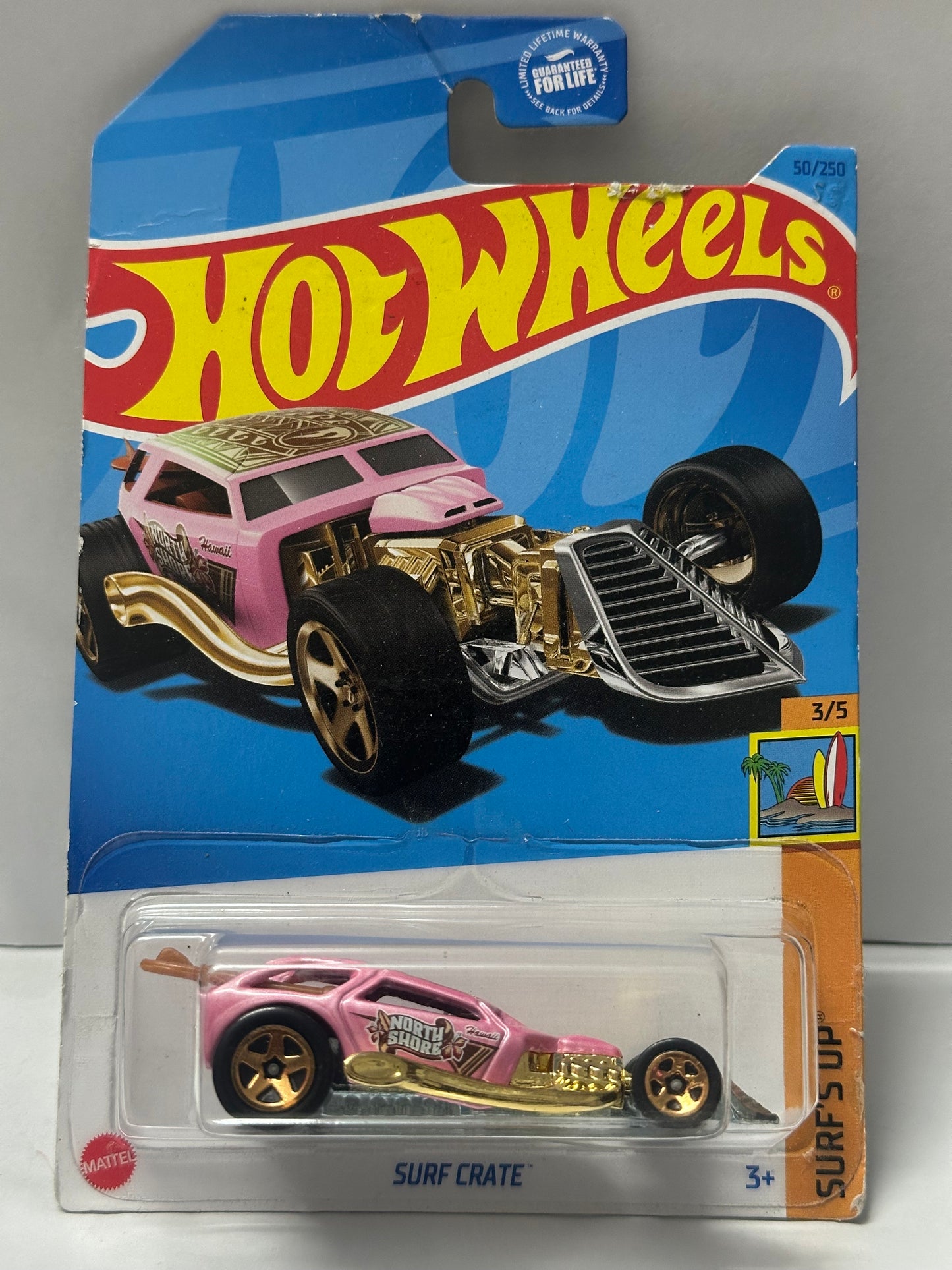 Hot Wheels Treasure Hunt Surf Crate - 1:64 Diecast Car