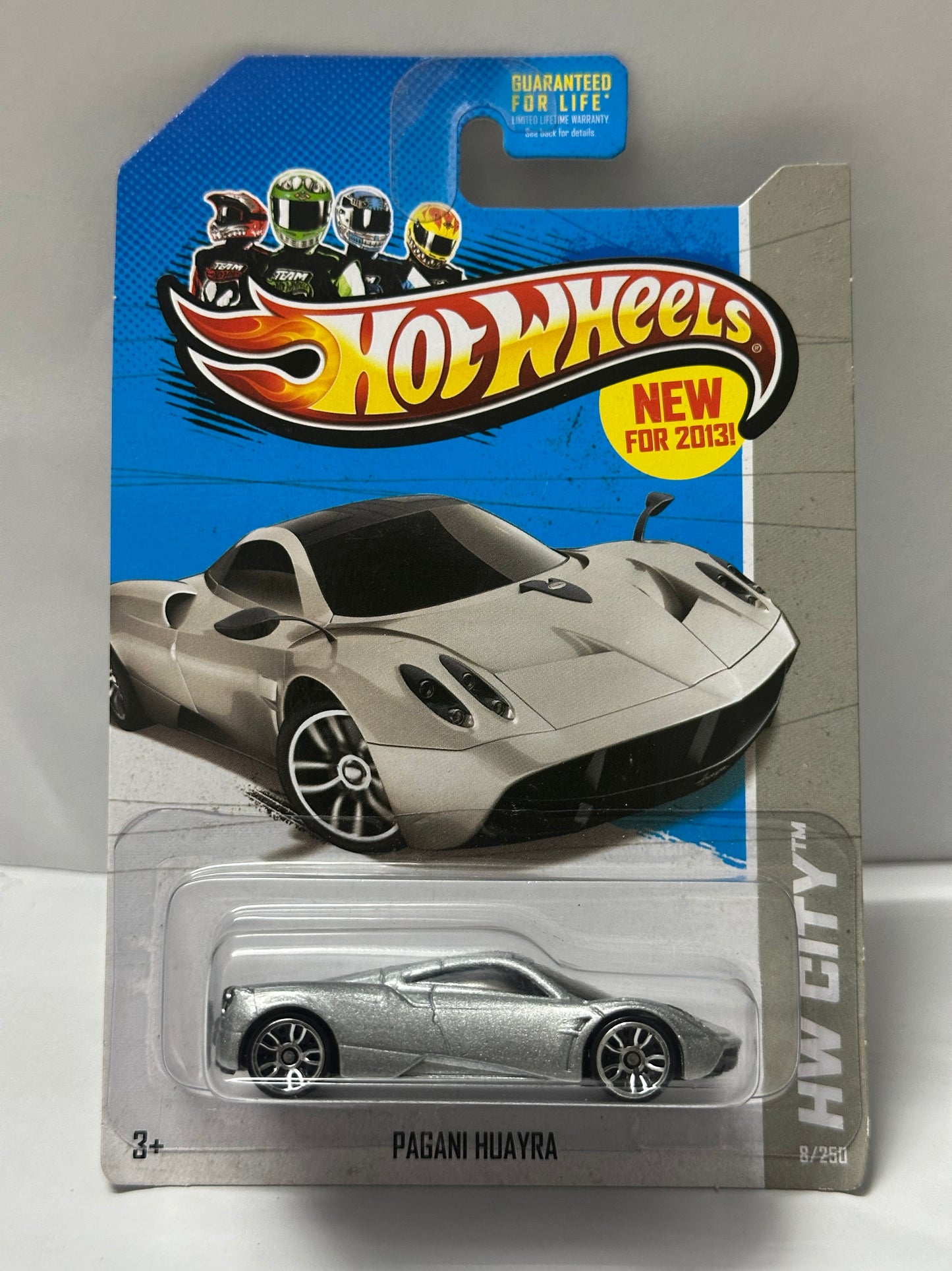 Hot Wheels Pagani Huayra (Silver) - HW City (2013)