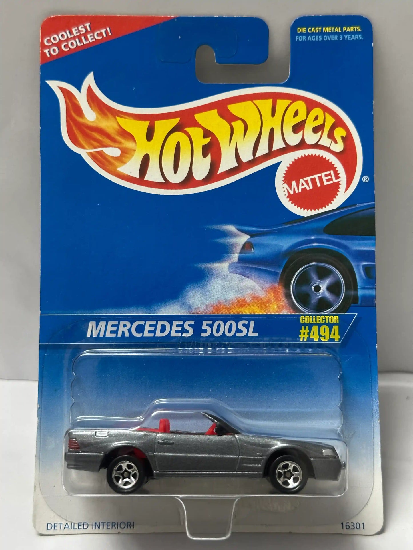 Hot Wheels Mercedes-Benz 500SL - Collector #494