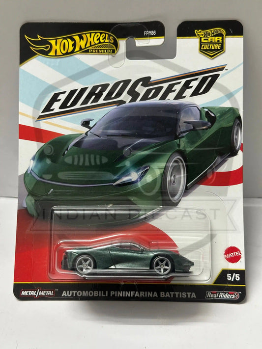 Hot Wheels Premium Euro Speed Automobili Pininfarina Battista 1:64 – Indian Diecast Hub