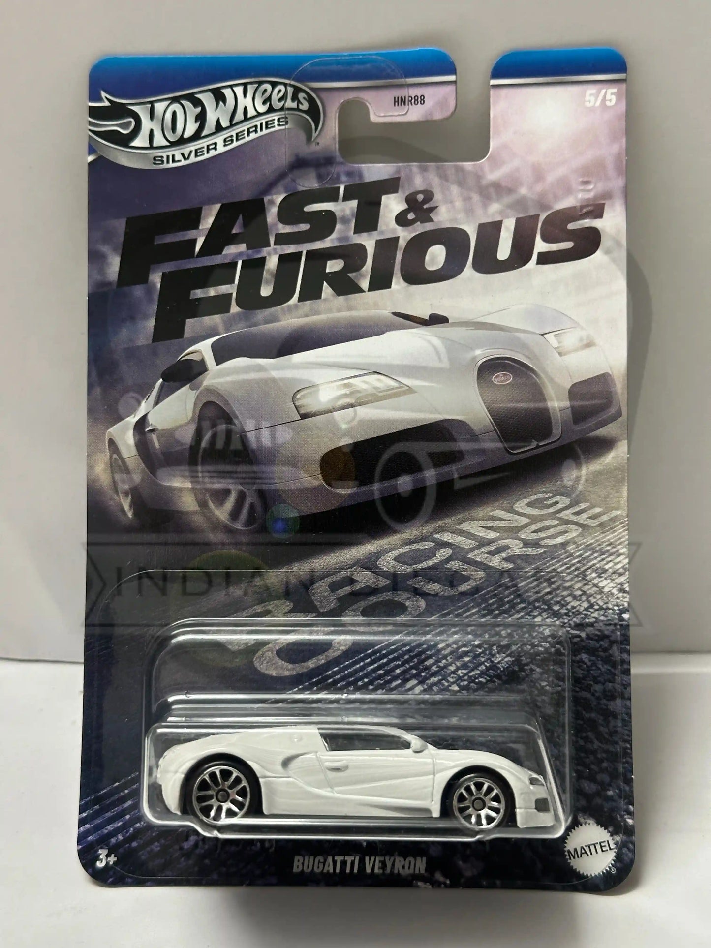 HOT WHEELS SILVER SERIES FAST AND FURIOUS UGATTI VEYRON