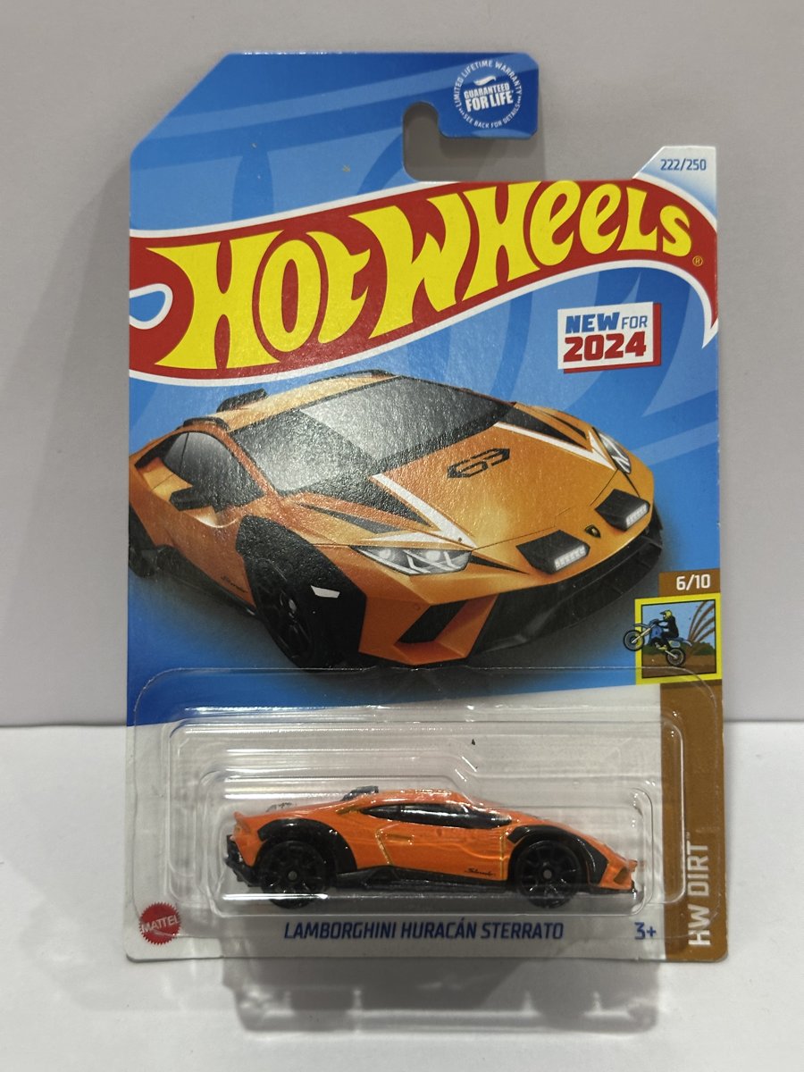 Hot Wheels Lamborghini Huracan Sterrato - Orange - HW Dirt 222/250