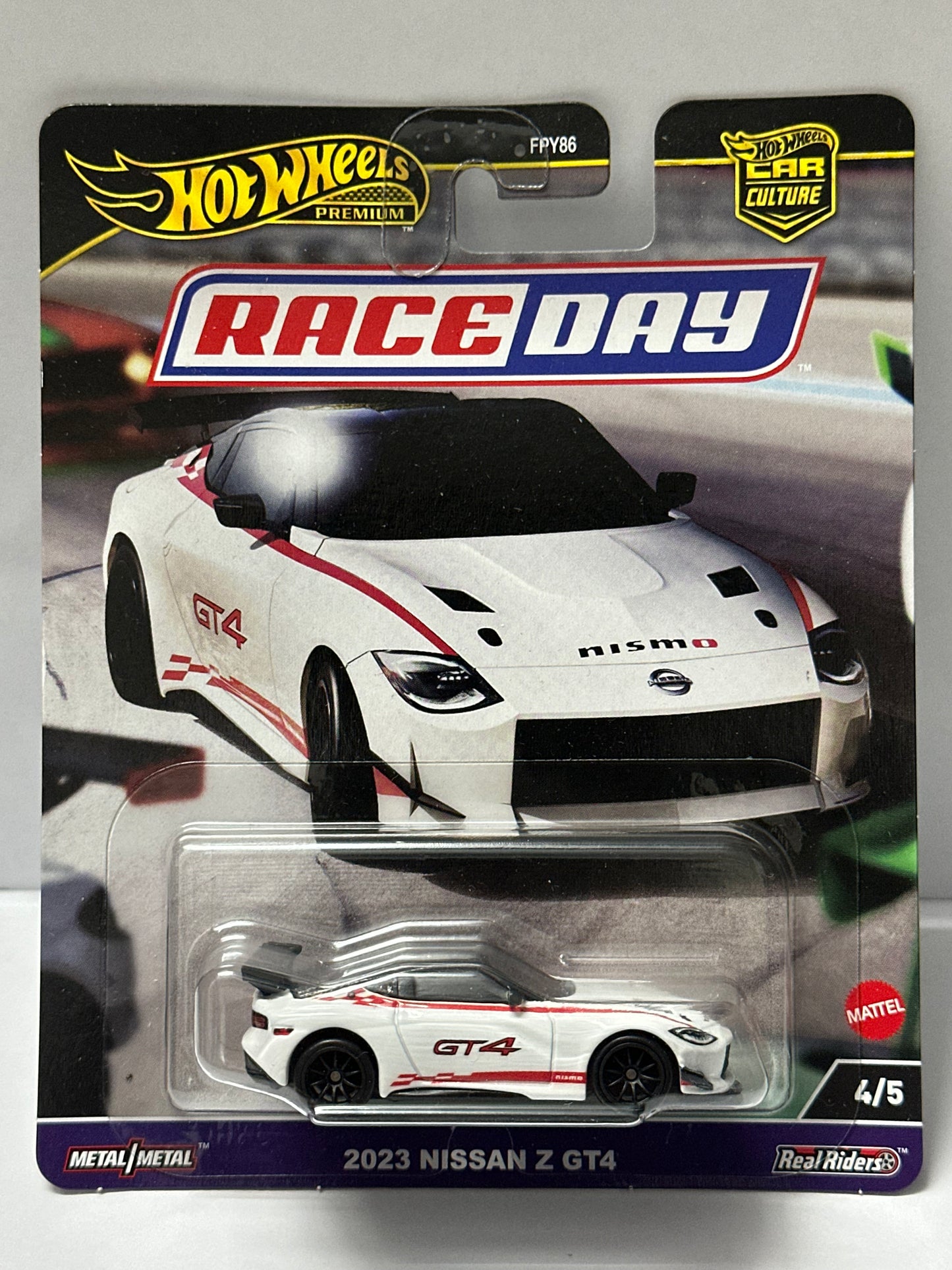 HOT WHEELS PREMIUM 2023 NISSAN Z GT4