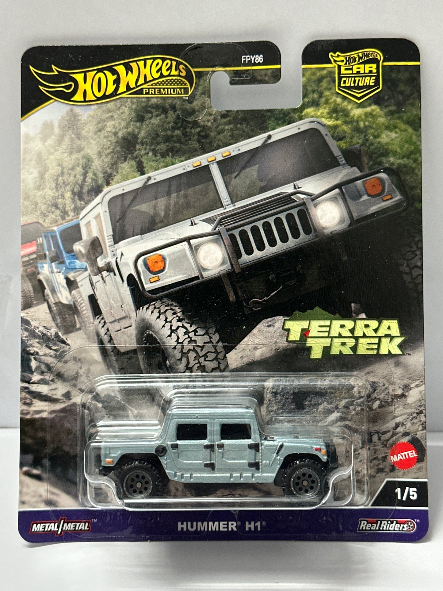 Hot Wheels Premium Terra Trek Hummer H1 - 1:64 Diecast Car