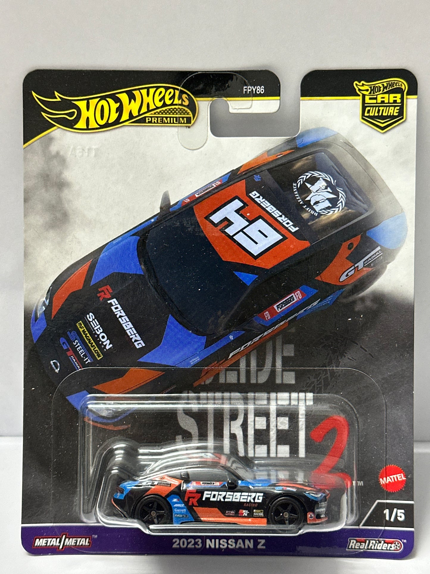Hot Wheels Slide Street 2023 Nissan Z - 1:64 Diecast Car