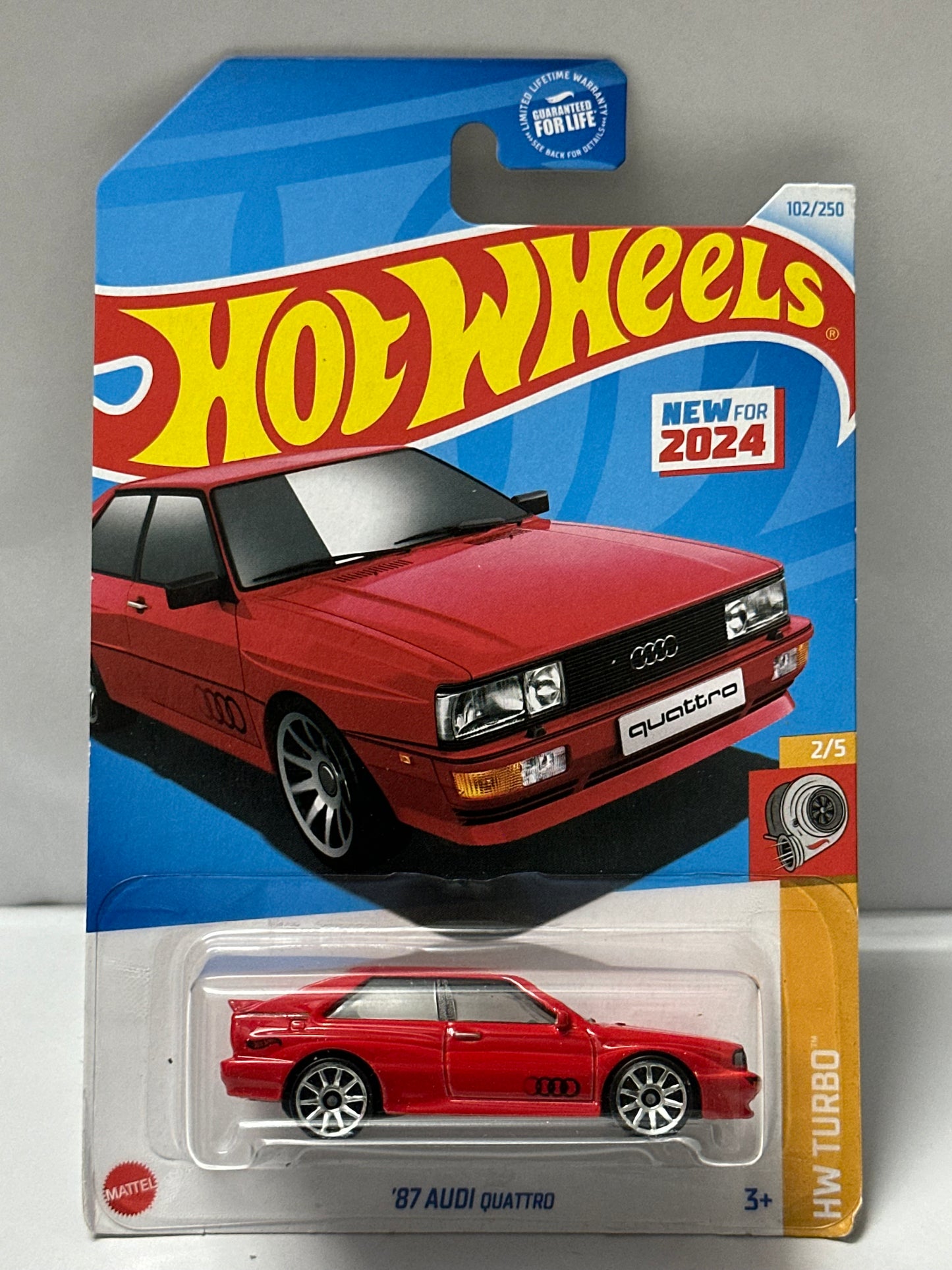 HOT WHEELS '87 AUDI QUATTRO